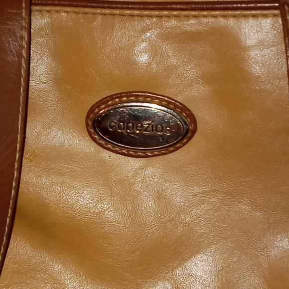Vintage '80s Capezio Brown leather purse - Picture 2 of 6
